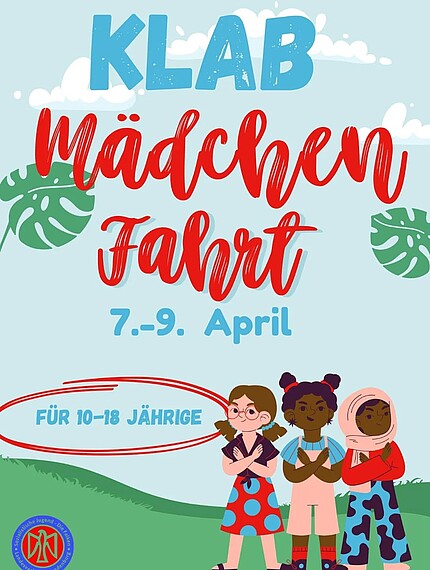 Es gibt noch freie Plätze für unsere diesjährige Mädchen*fahrt! 💐

Eingeladen sind alle Mädchen* zwischen 10 und 18...